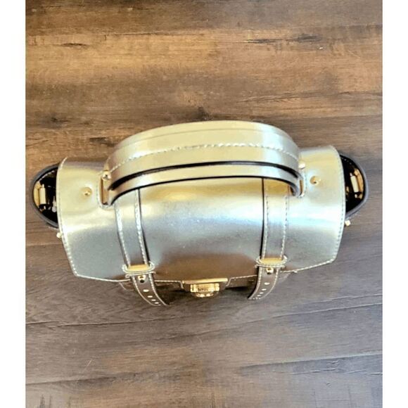 Michael Kors Manhattan Medium Satchel bag pale gold - Picture 3 of 10